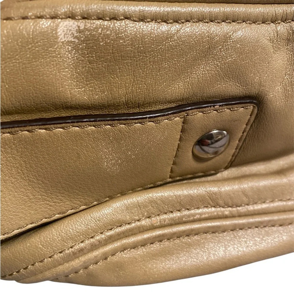 Coach Leatherware Metallic Tan w/ Silver Hardware 12671 ‘11 - Picture 6 of 7